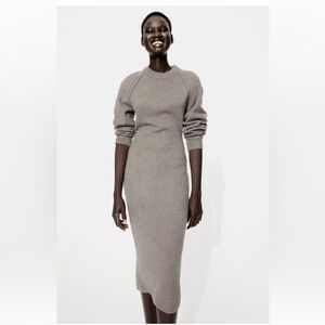HM knit bodycon dress NWT